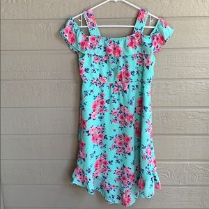 Floral dress “Girls” XL size 14/16
